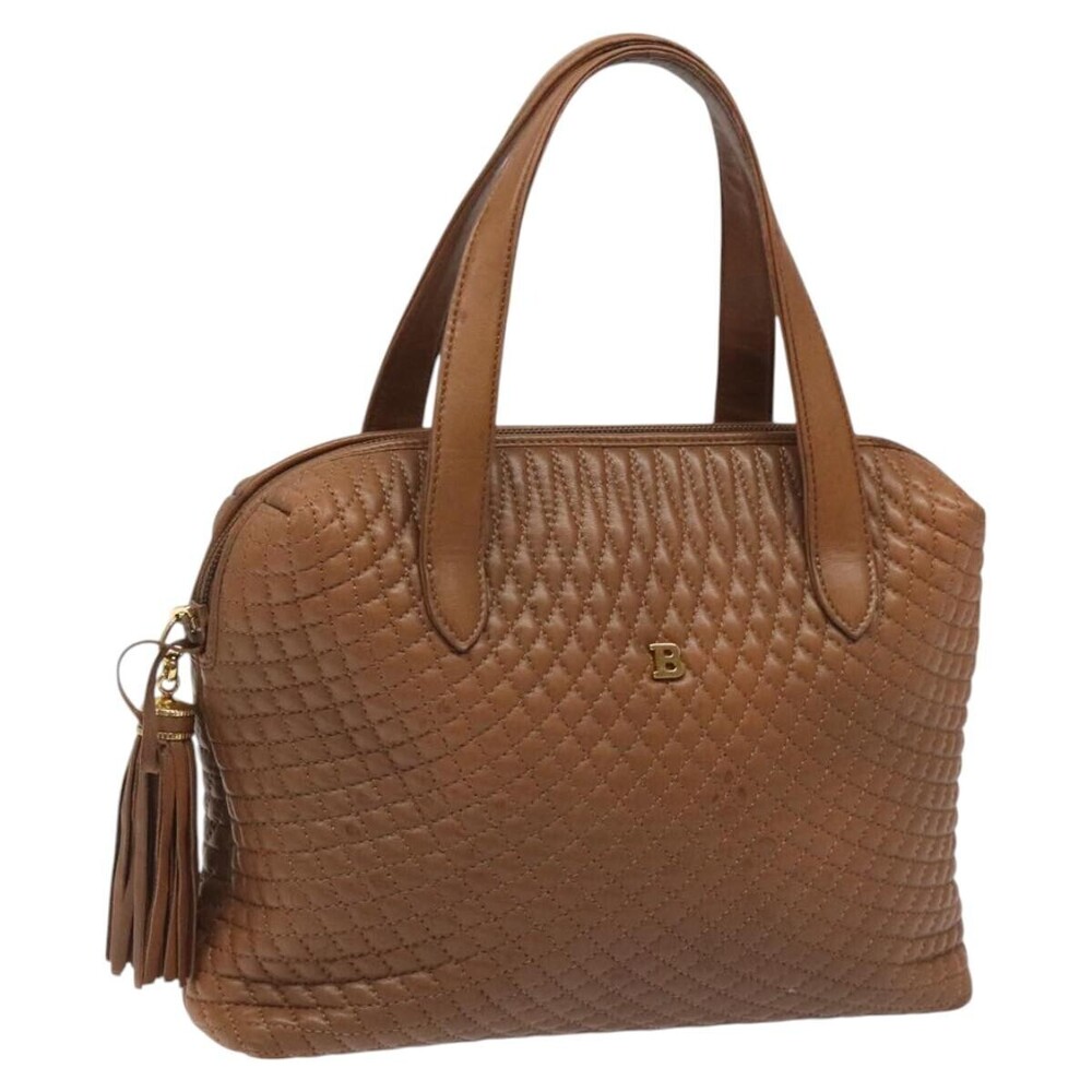 Bally Vintage Quilted Leather